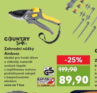 Kaufland Zahradní nůžky amboss nabídka