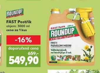 Kaufland Roundop fast postřik nabídka