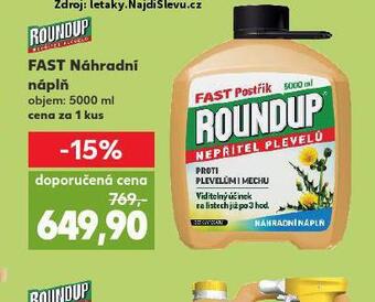 Kaufland Roundop fast náhradní náplň nabídka