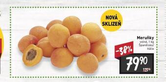 Billa Meruňky nabídka