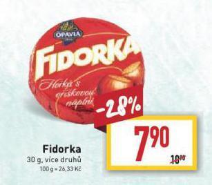 Billa Fidorka nabídka