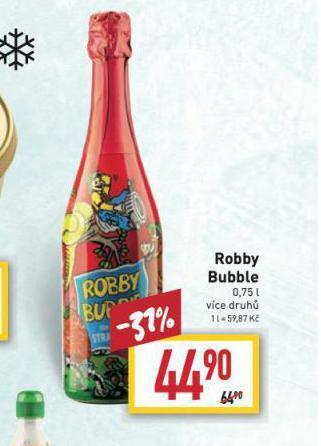 Billa Robby bubble nabídka