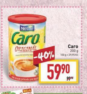 Billa Nestlé caro nabídka