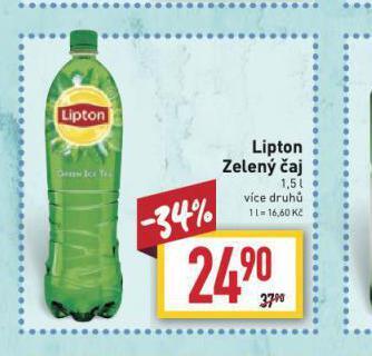Billa Lipton zelený čaj nabídka