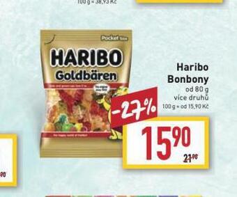 Billa Haribo bonbony nabídka