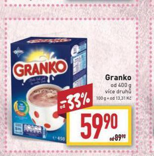 Billa Granko nabídka