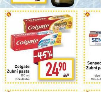 Billa Colgate zubní pasta nabídka