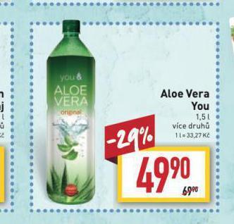 Billa Aloe vera you nabídka
