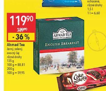 Globus Ahmad tea nabídka