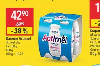 Globus Danone actimel nabídka