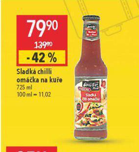 Globus Sladká chilli omáčka na kuře nabídka