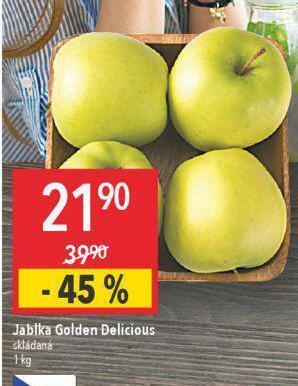 Globus Jablka golden delicious nabídka
