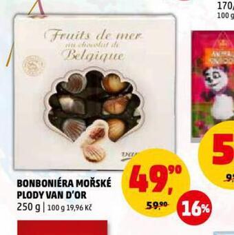 Penny Market Bonboniéra mořské plody van d´or nabídka
