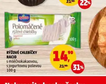 Penny Market Racio rýžové chlebíčky nabídka