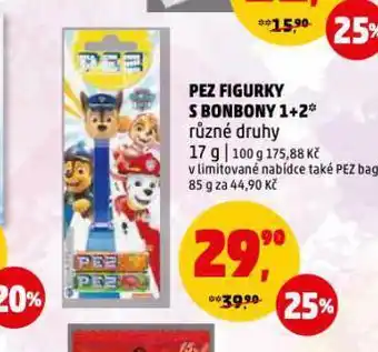 Penny Market Pez fifurky a bonbony nabídka