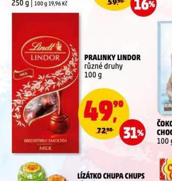 Penny Market Pralinky lindor nabídka