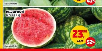 Penny Market Meloun vodní nabídka