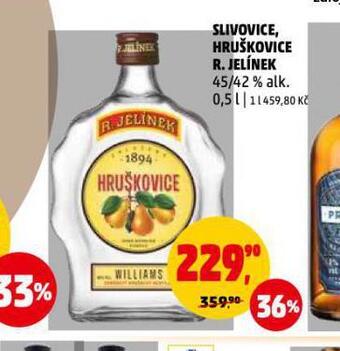 Penny Market Slivovice, hruškovice r. jelínek nabídka