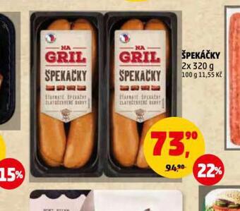 Penny Market Špekáčky nabídka