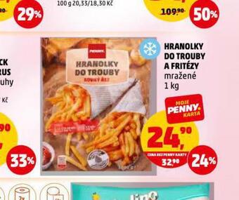 Penny Market Hranolky do trouby a fritézy nabídka