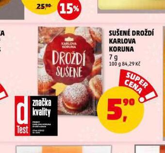 Penny Market Sušené droždí nabídka