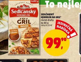 Penny Market Sedlčanský hermelín na gril nabídka