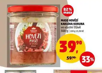 Penny Market Maso hovězí karlova koruna nabídka