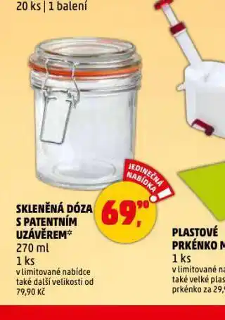 Penny Market Skleněná dóza s patentním uzávěrem nabídka