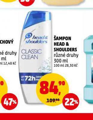 Penny Market Head&shoulders šampon nabídka
