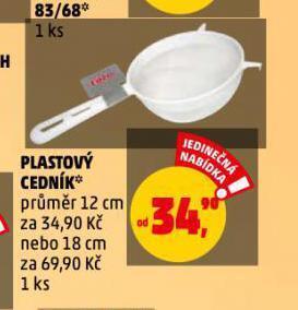 Penny Market Plastový cedník nabídka