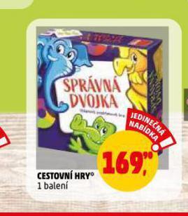 Penny Market Cestovní hry nabídka
