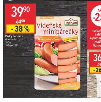 Globus Párky ponnath nabídka