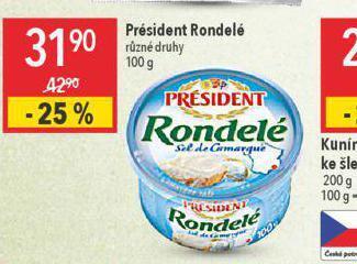 Globus Président rondelé nabídka