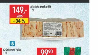 Aljašská treska filé