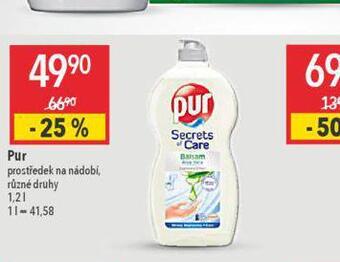 Globus Pur prostředek na nádobí nabídka