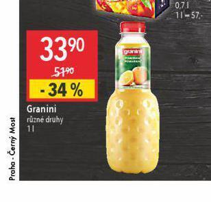 Globus Granini nabídka