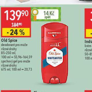Globus Old spice deodorant nabídka