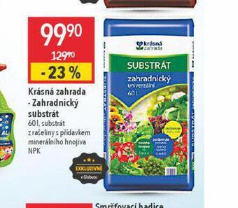 Globus Zahradnický substrát nabídka