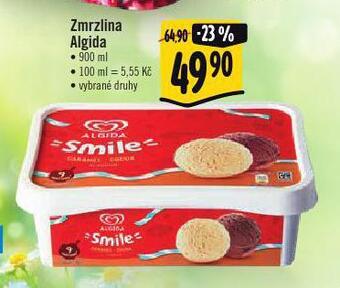 Albert Zmrzlina algida nabídka