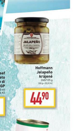 Billa Hoffmann jalapeno krájené nabídka