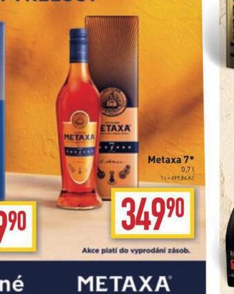 Billa Metaxa 7* nabídka