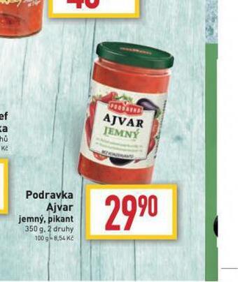 Billa Podravka ajvar nabídka