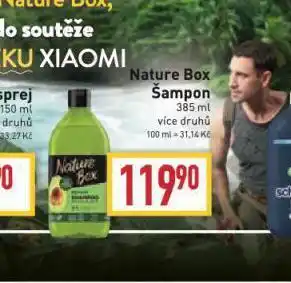 Billa Nature box šampon nabídka