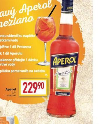 Billa Aperol nabídka
