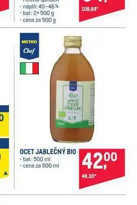 Makro Ocet jablečný bio nabídka
