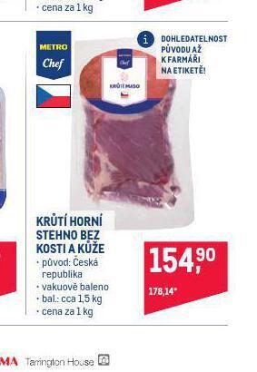 Makro Krůtí horní stehno bez kosti a kůže nabídka