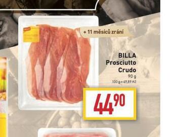 Billa Billa prosciutto crudo nabídka