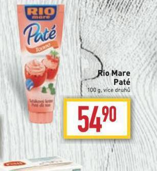 Billa Rio mare paté nabídka