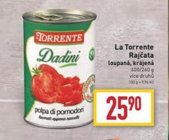 Billa La torrente rajčata nabídka