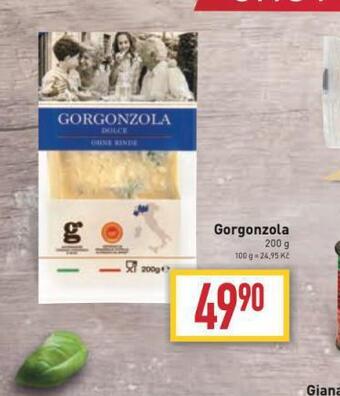 Billa Gorgonzola nabídka
